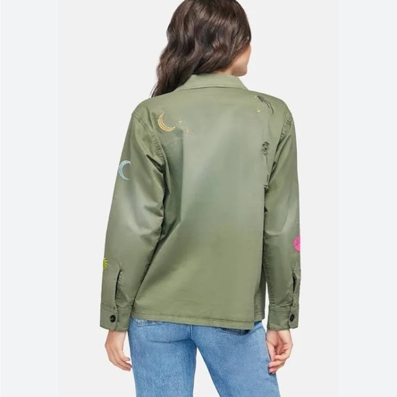 Wildfox Couture Truman Jacket | Oil Green Oil Green / size M NWT - Picture 2 of 16